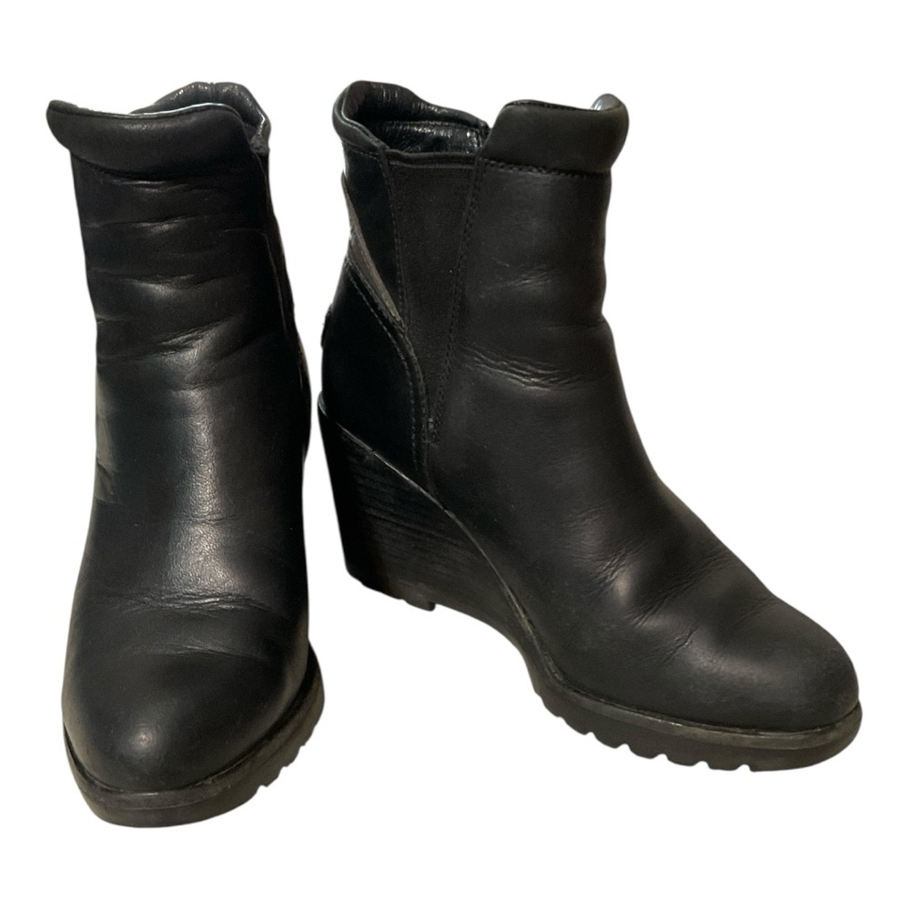 Sorrel After Hours Chelsea Wedge Boots Size 6